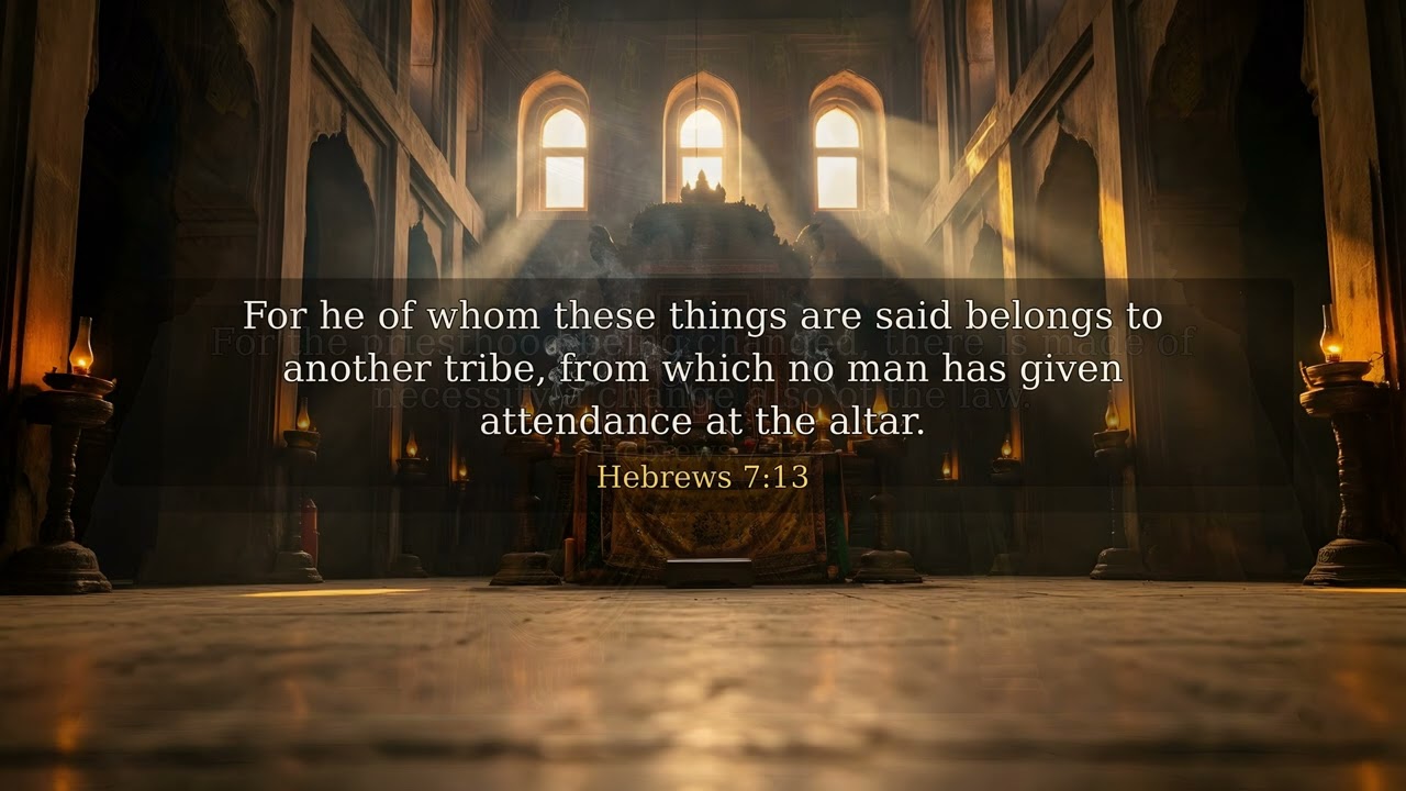 Hebrews Chapter 7 - UPDV Bible in 4K