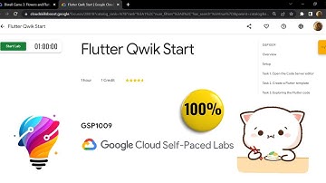 Flutter Qwik Start || [GSP1009] || Solution