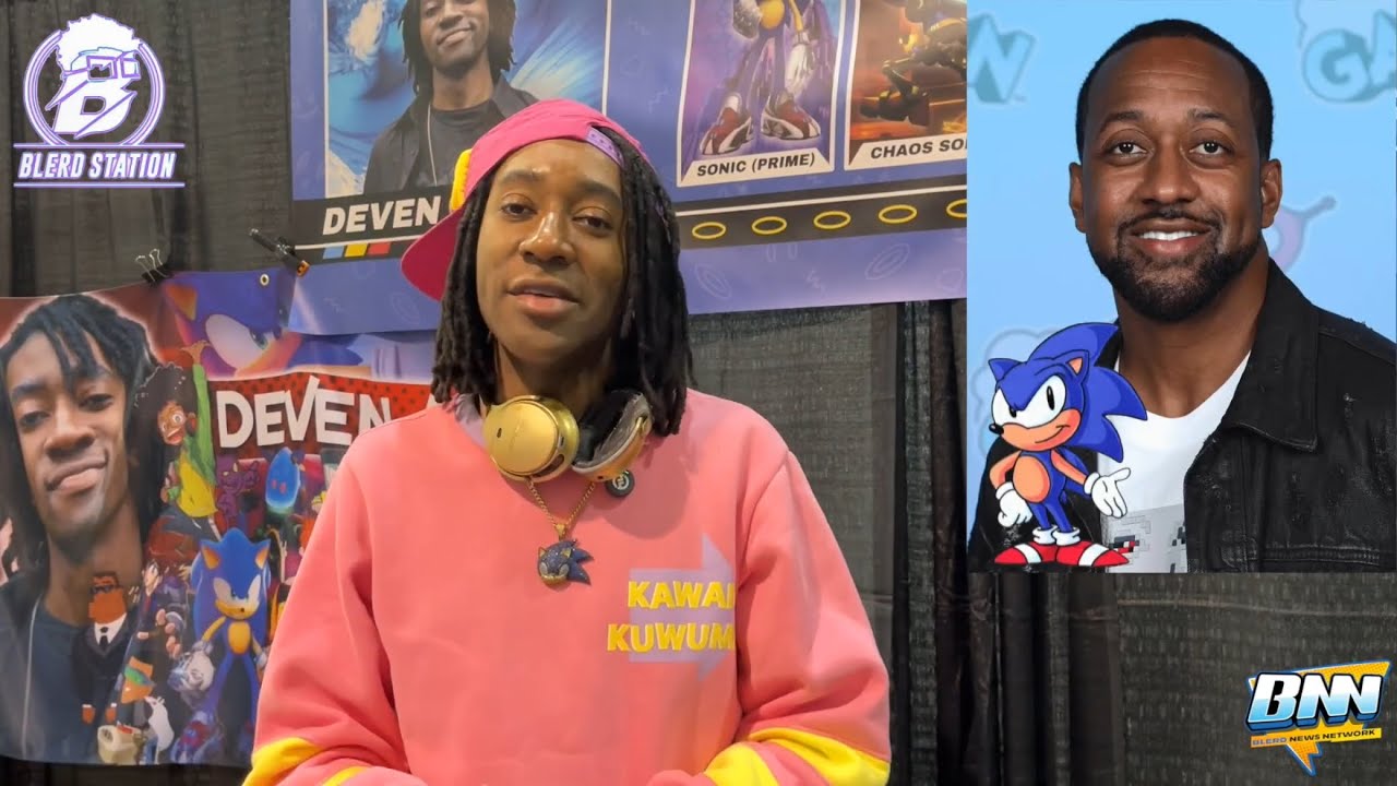 Девен Мак о том, как стать вторым чернокожим актёром озвучки Соникса