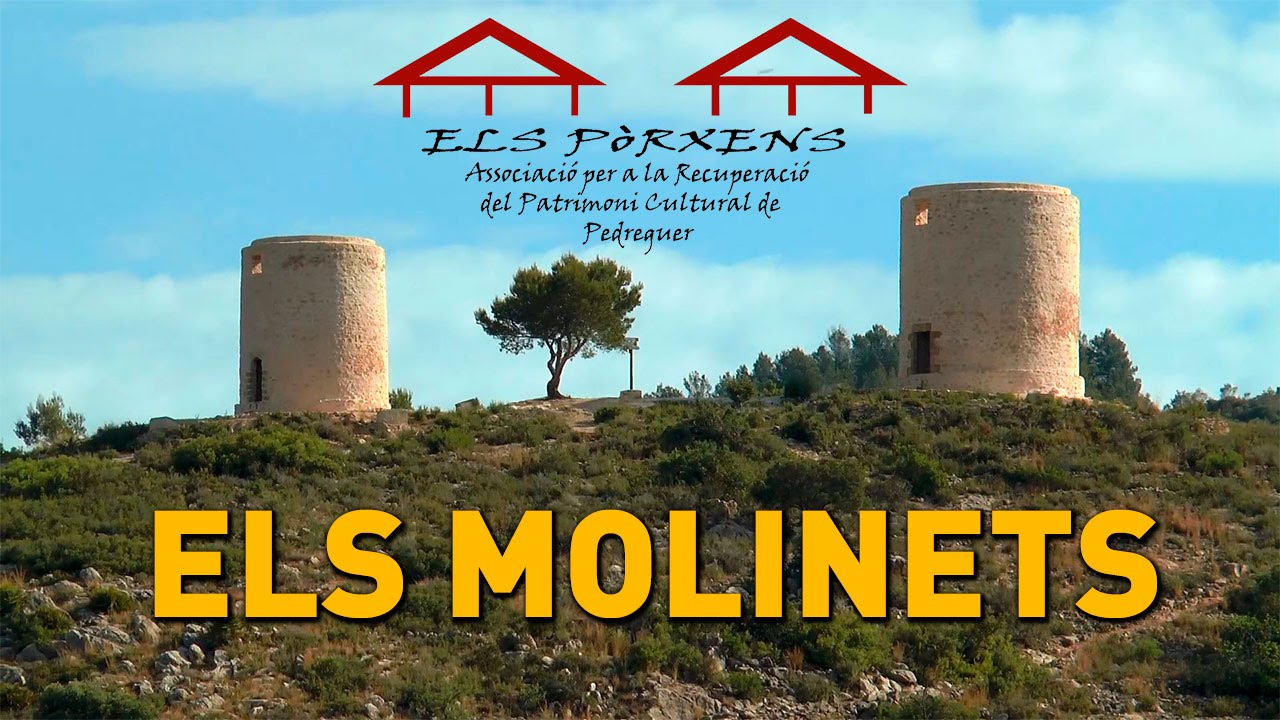 Visita als Molinets de Pedreguer amb l'associació Els Pòrxens
