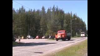 Old Trucks In Kitee, Finland - Veteraanikuorma-Autot Kiteellä