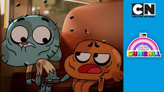 Gumball & Darwin Learn The Hard Way | Gumball | @cartoonnetworkuk by Cartoon Network UK 25,303 views 2 weeks ago 4 minutes, 30 seconds