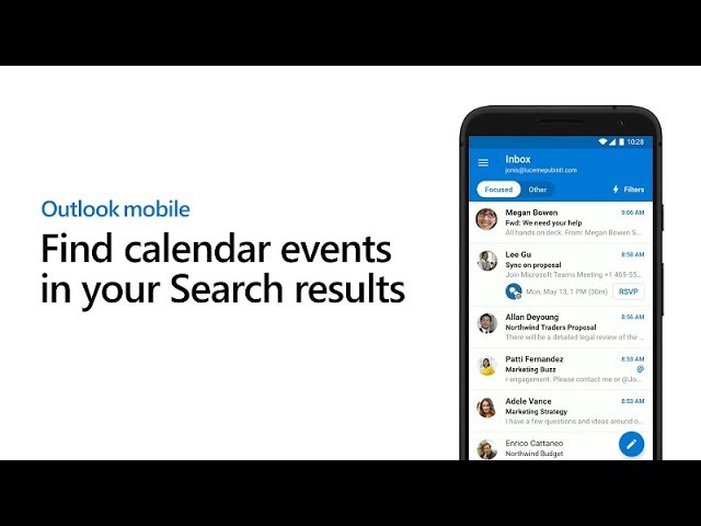 Quickly Find an Event with Outlook Calendar Search - Outlook mobile