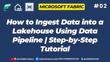 02 - How to Ingest Data into a Lakehouse Using Data Pipeline | Microsoft Fabric