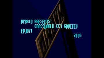 Hybrid - Crossworld Cracktro | MS-Dos 16k Cracktro