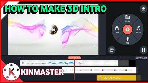 How to Make 3D intro For YouTube in Kinemaster Free on Android | Intro Kaise Banaye Mobile Se