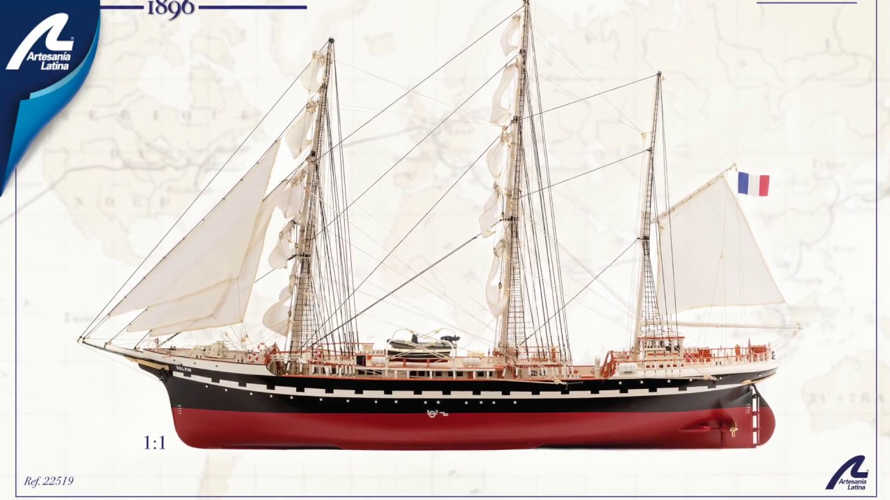 Maquette à construire du navire Belem | paiement 3 ou 4 fois possible