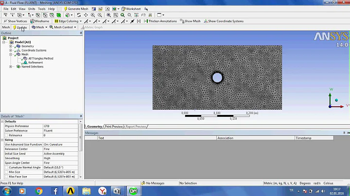 ANSYS Fluent Tutorial - Flow Over a Cylinder