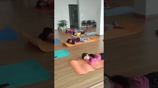 🔥 Kids Love This Relaxing Yoga Pose! | Balasana for Children #Shorts