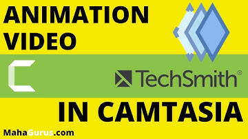 Camtasia: How to do Animation in Camtasia | Explainer Video Cartoon 2D Animation in Camtasia