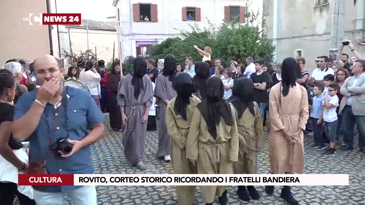 ROVITO, CORTEO STORICO RICORDANDO I FRATELLI BANDIERA