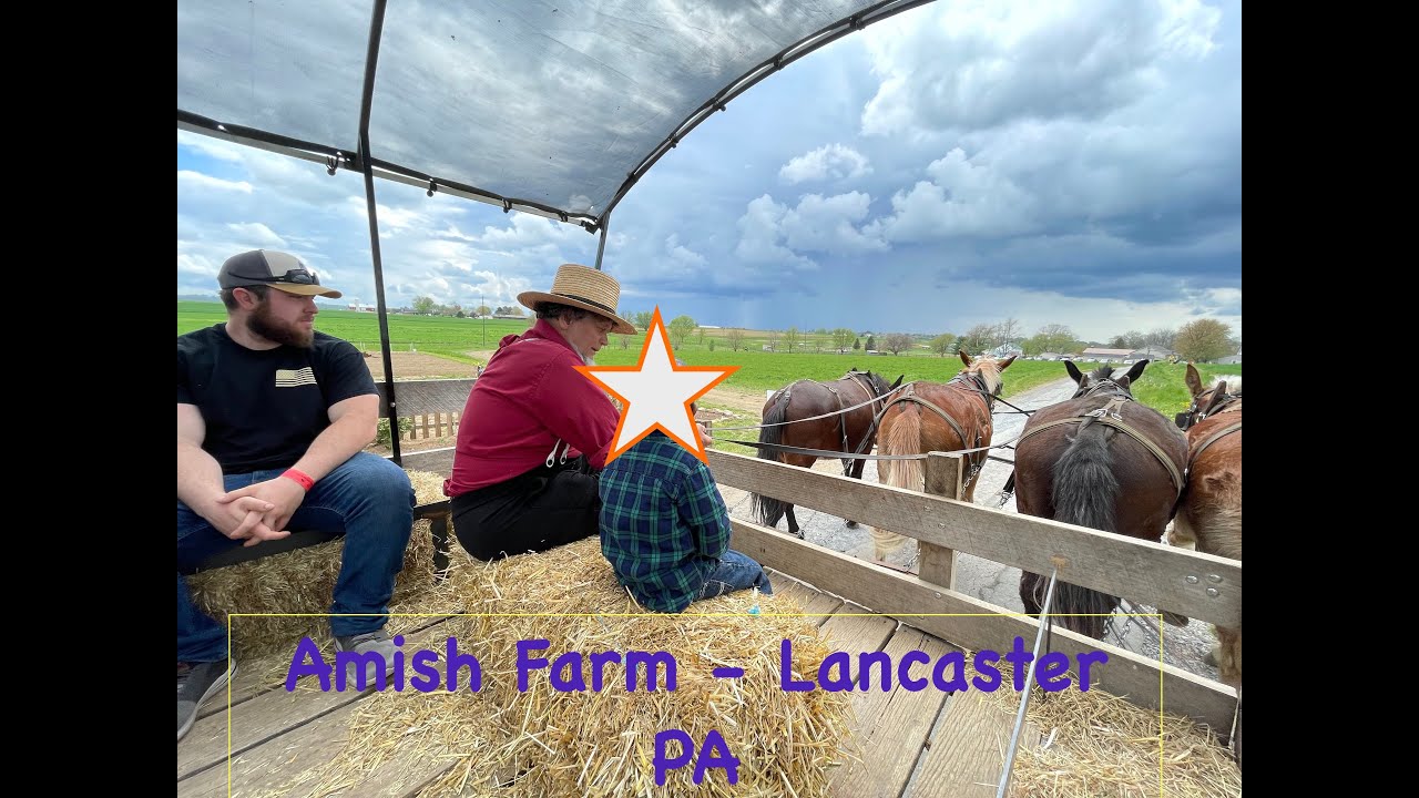 Amish farm tour Lancaster, PA YouTube