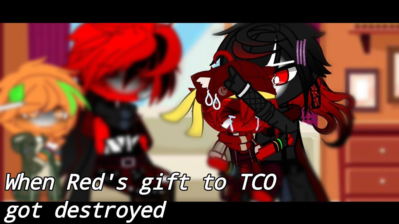 When Red gift to TCO got Destroyed|Skit Video|AvA Gacha