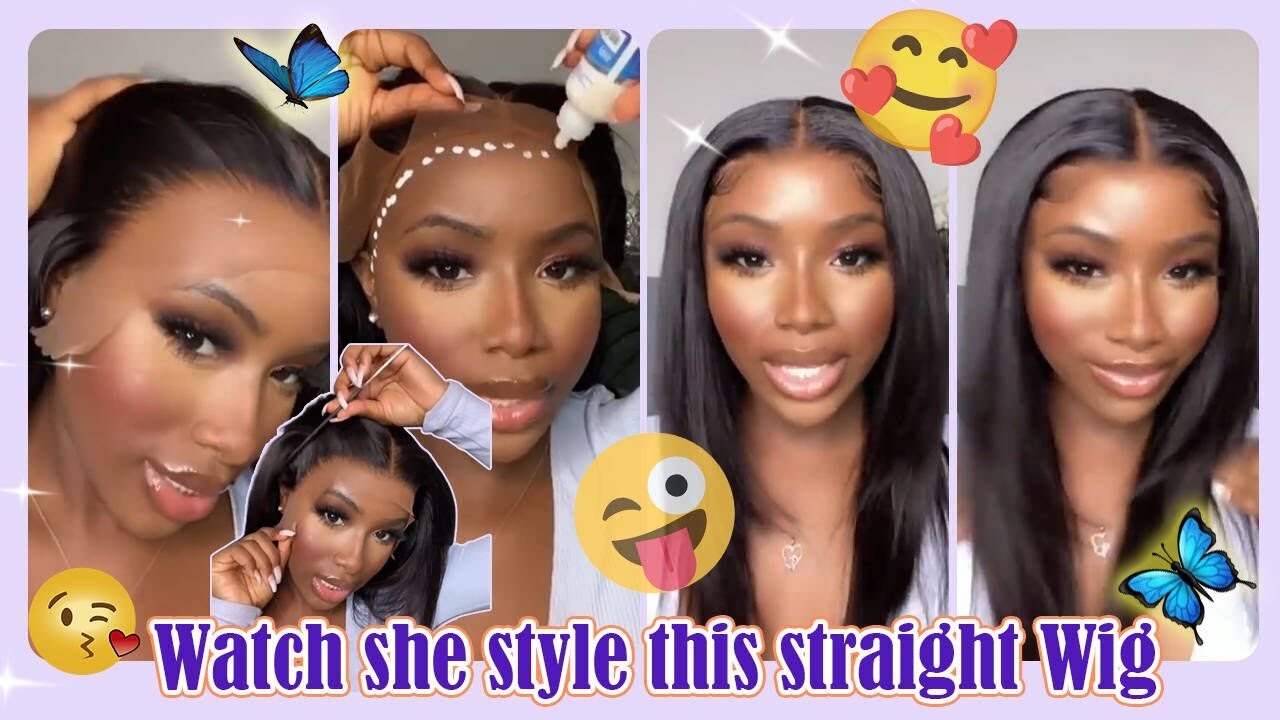 Start To Finish Straight Wig Install | The Best Straight Hair I've Received! Ft. Tinashe Hair Review