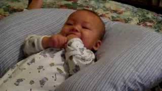 Noah laughing 2 - August 2008