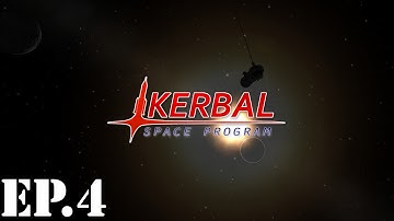 Kerbal Space Program: Career Mode Let’s Play | Part 4 | Mun Flyby