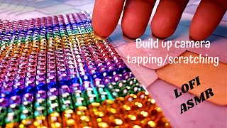 🎧ASMR Build up Camera Tapping/Scratching 🤯✨LO-FI📱7 Textures/pearl, rhinestones,wood,cardboard,etc... screenshot 5