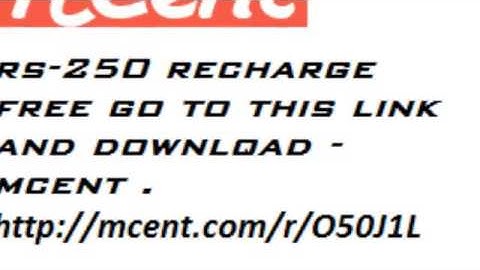 100% free Fecharge Mcent new trick hack .. go to this link n download - http://mcent.com/r/O50J1L