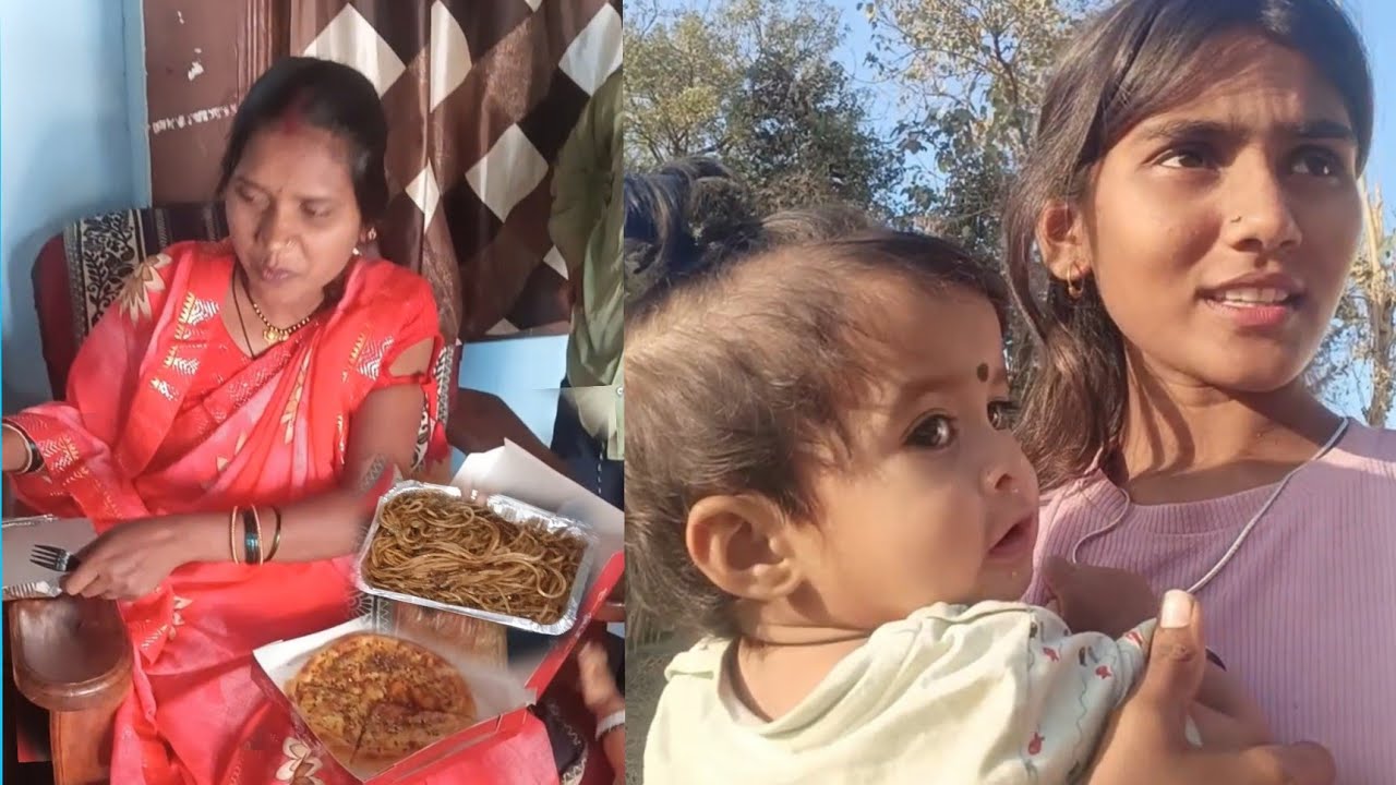 हम लोग क्या-क्या लिए हैं खाने के लिऐ 😋😋🤔🤔