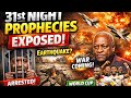 31st Night Prophecies EXPOSED | Ghana Earthquake, War in America & 2026 Predictions Reaction