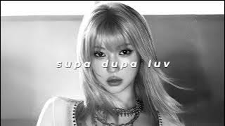 babymonster - supa dupa luv (slowed   reverb)