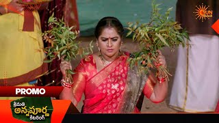 Srimati Annapurna Catering - Promo 25 Mar 2026 Telugu Serial Sun Gemini