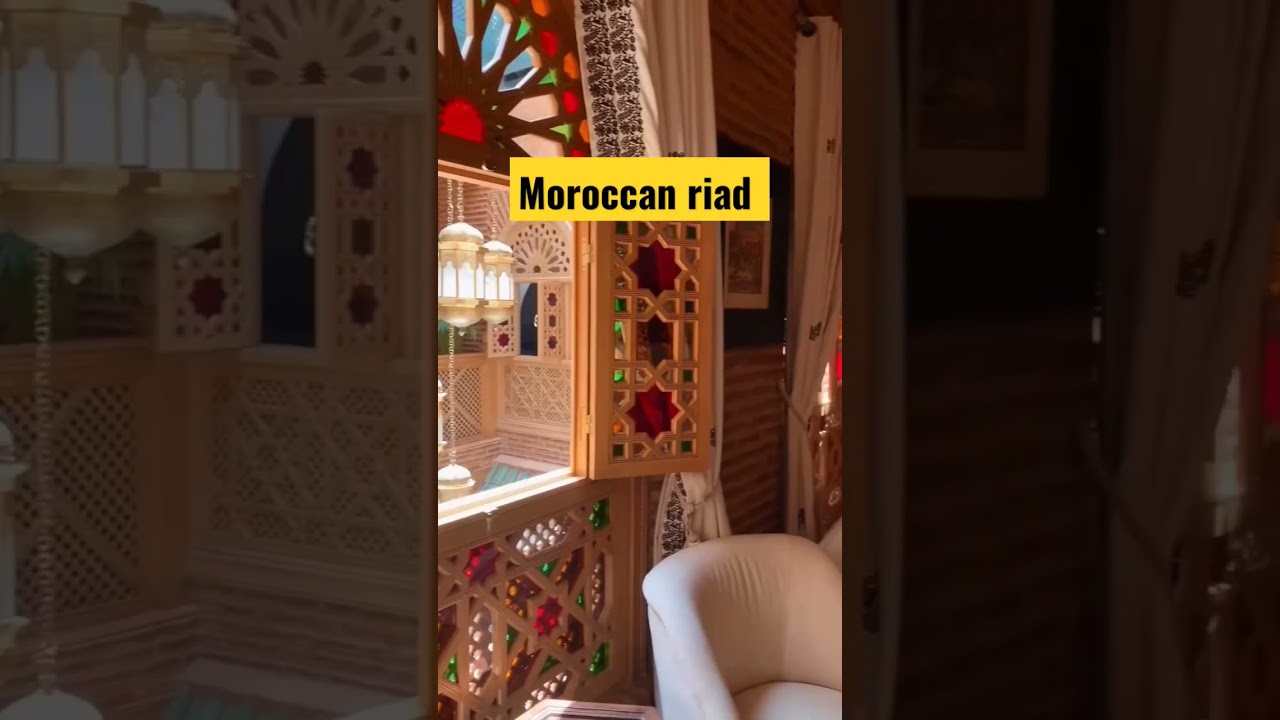 Moroccan riads here.... 