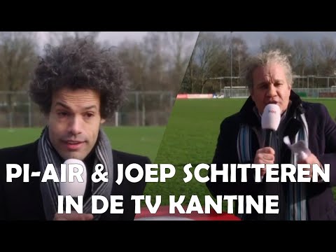 Pierre van Hooijdonk en Joep Schreuder geven masterclass in de TV Kantine