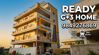 ₹2.40 Cr G 3 Penthouse 200Sqyards | METRO 8KM | 2BHK(5),  3BHK(1) |  #independent #rental #hyderabad