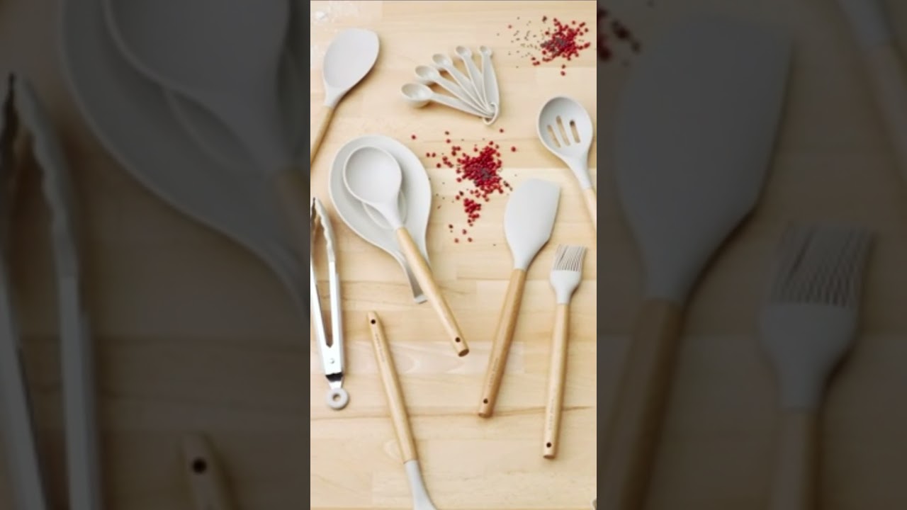 Silicone Kitchen Utensils Set । Cooking Utensils Set with Spatula । Kitchen Gadgets Utensil Set