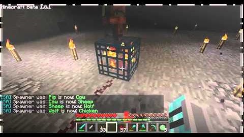 Spawner Adjuster   Minecraft Bukkit Plugin   Mod