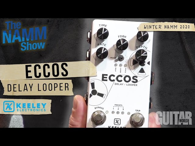 gips Opera Overleven Winter NAMM 2020: Keeley Electronics Introduces Ecco Delay Looper Effects  Pedal - YouTube