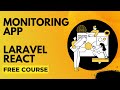 04 - Laravel site monitoring app: Notification custom channel & sending message data and CRON setup