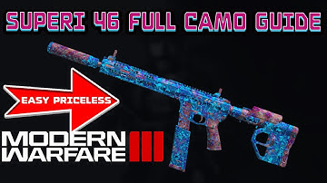 Full Superi 46  Camo Guide! | Modern Warfare III