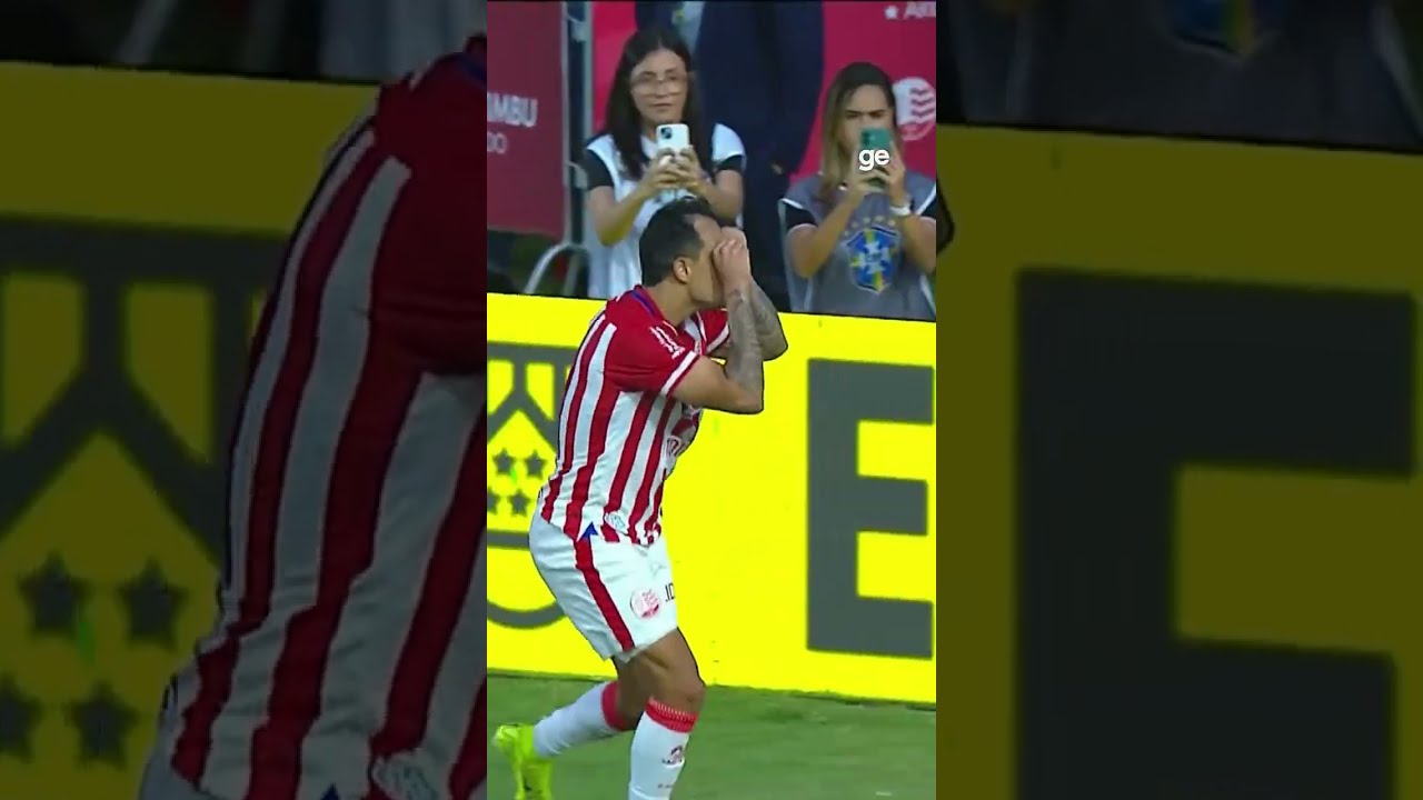 GOL DO NÁUTICO! VINÍCIUS MARCA NO CLÁSSICO | #shorts | ge.globo