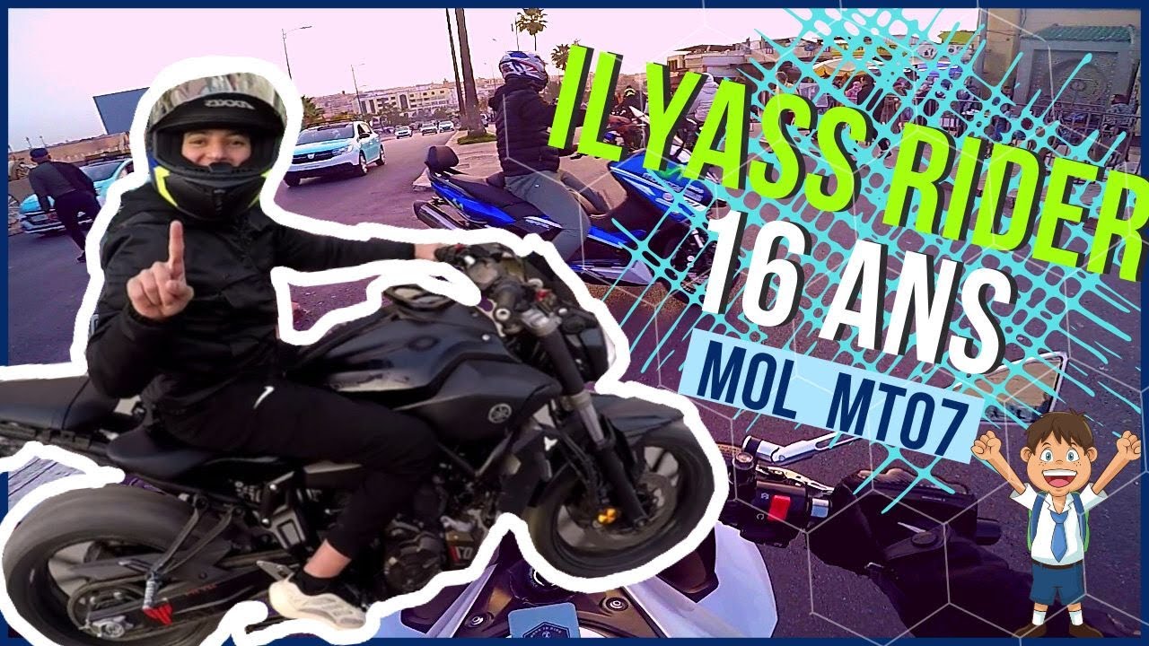 عندو 16 عام و كايصوك حسن مني 😨ماشاءالله ؛ Ilyass rider de mks🤩