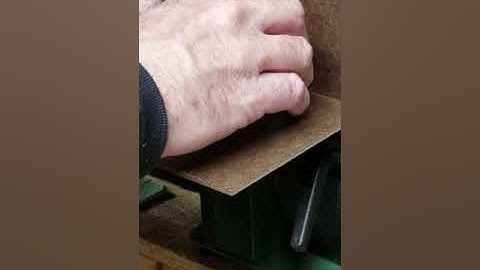 Harbor Freight 1" by 30" belt sander mod