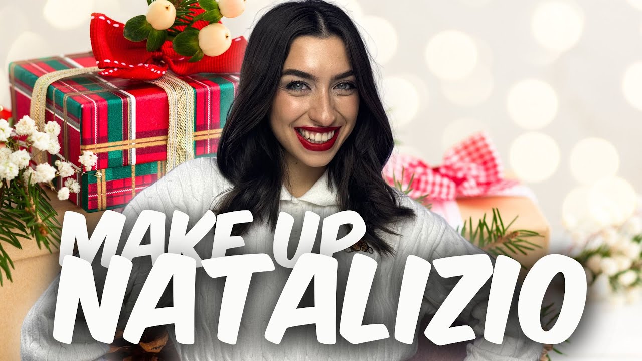 MAKE-UP PERFETTO PER NATALE 🎄 🤶🏻🎀