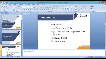 Drafting of WP by Mr. Rahul Arora