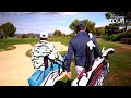 Seve Ballesteros Antics with Manuel Elvira and Alejandro del Rey