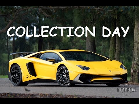 Video till Snubbe hämtar upp sin Lamborghini Aventador SV