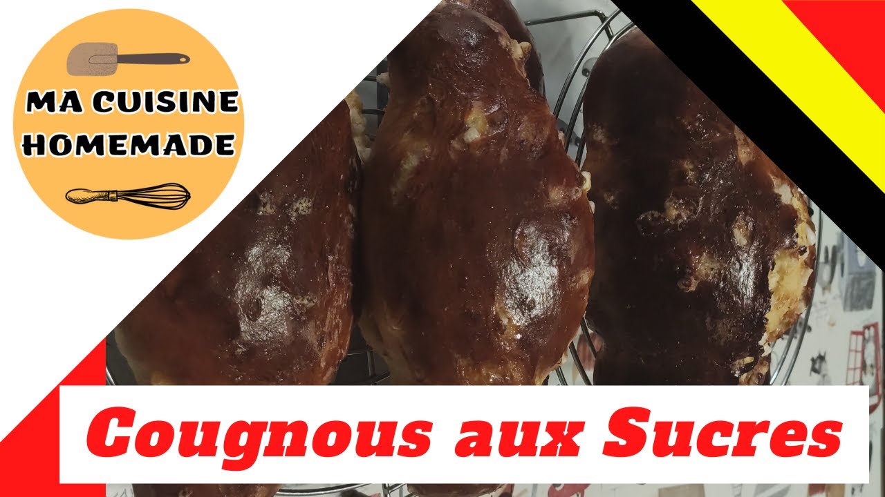 Recette facile de 5 COUGNOUS aux sucres - COUGNOU BELGE - #cougnous #Coquilles#noël