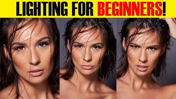 Constant Light Portrait Photography For Beginners! | Lighting Tutorial