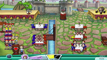 Diner Dash: Flo Through Time Walkthrough - Level #22 - All Knight Diner