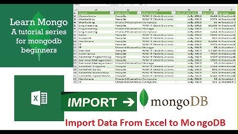 How to Import Data From Excel/CSV file to MongoDB | Import Data From CSV file to MongoDB