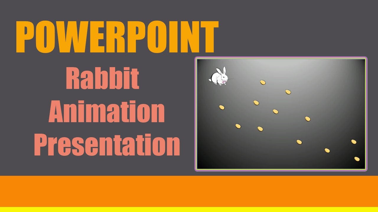 cartoon rabbit template ppt - YouTube