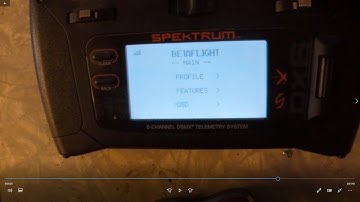Configure Betaflight with your Spektrum Transmitter