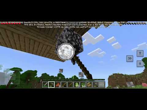 Minecraft Survival: Destroying the Villager's House.