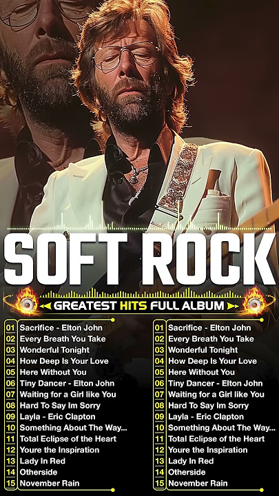 Michael Bolton, Phil Collins, Lionel Richie, Bee Gees,Eagles,Foreigner📀Soft Rock Ballads 70s 80s 90s