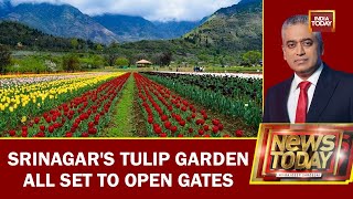 Jammu & Kashmir: Srinagar's Tulip Garden All Set To Open Gates | Good News Today screenshot 3